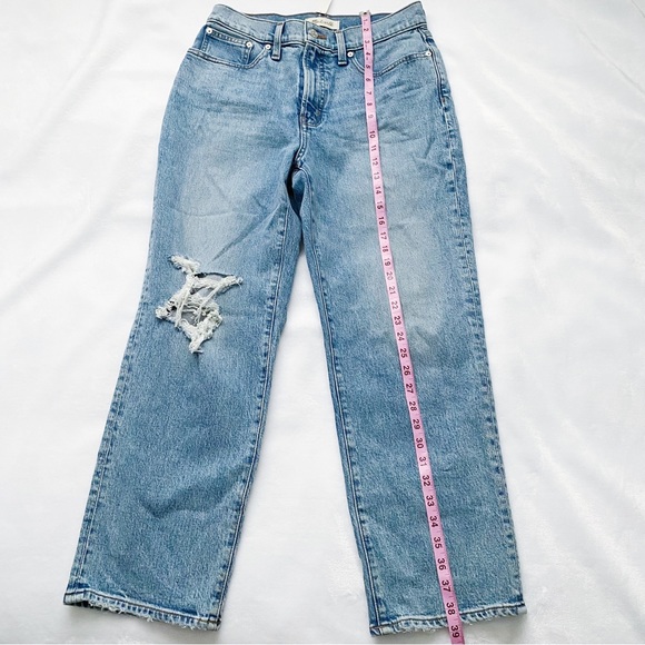 NWT Madewell The Perfect Vintage Straight Distressed Jeans - Picture 7 of 12